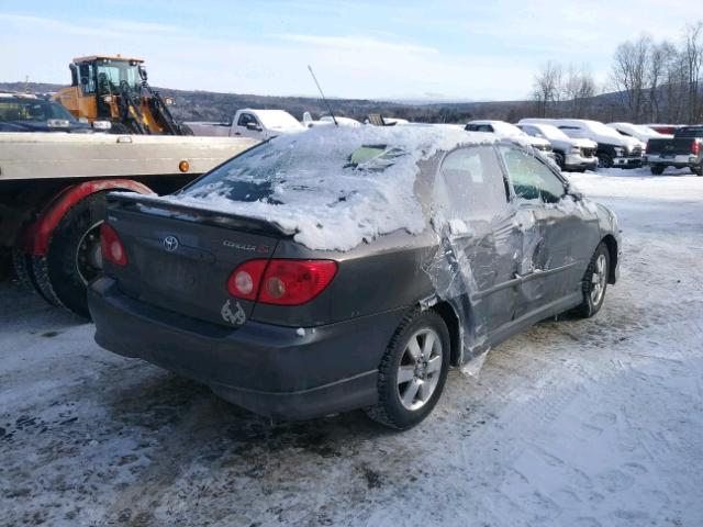 2T1BR32E88C864496 - 2008 TOYOTA COROLLA CE GRAY photo 4