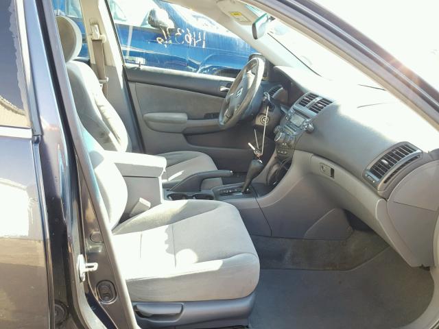 1HGCM56314A109889 - 2004 HONDA ACCORD LX CHARCOAL photo 5