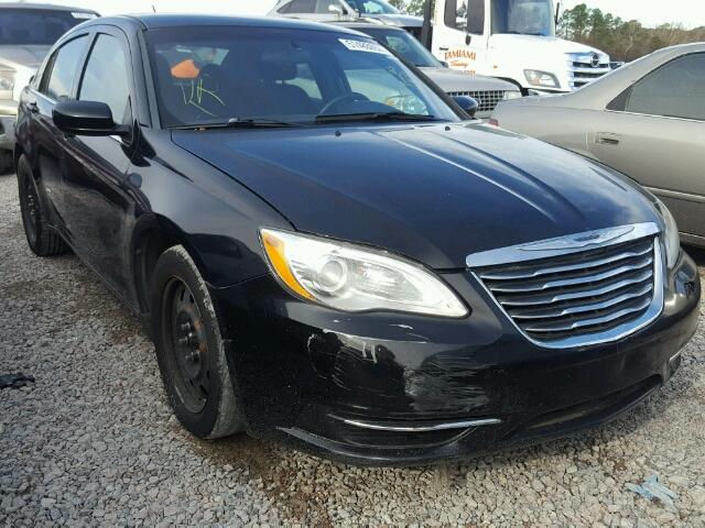 1C3CCBAB5EN124411 - 2014 CHRYSLER 200 LX BLACK photo 1