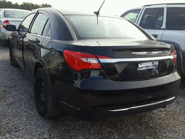 1C3CCBAB5EN124411 - 2014 CHRYSLER 200 LX BLACK photo 3