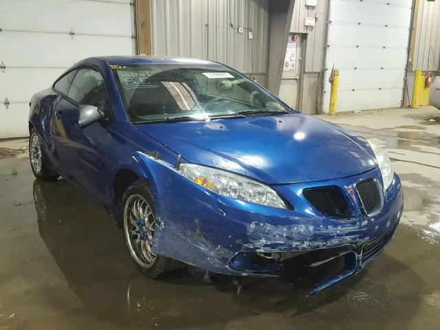 1G2ZH158164286886 - 2006 PONTIAC G6 GT BLUE photo 1