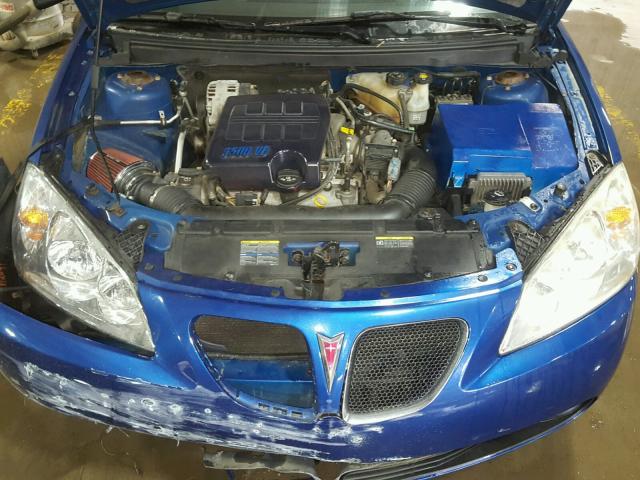 1G2ZH158164286886 - 2006 PONTIAC G6 GT BLUE photo 7