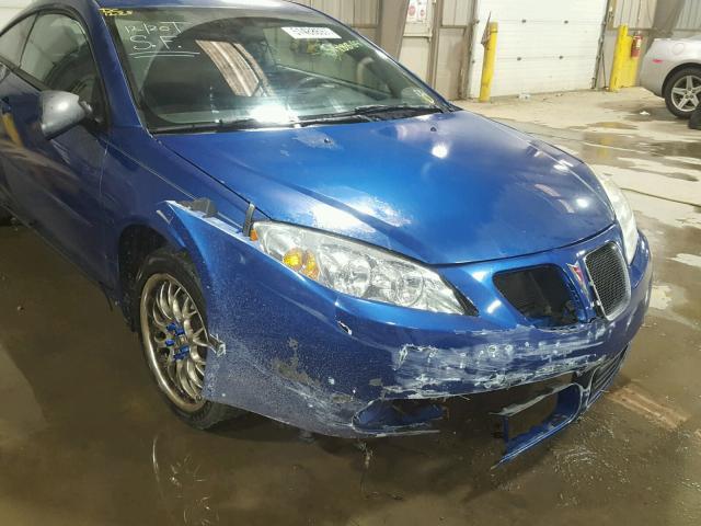 1G2ZH158164286886 - 2006 PONTIAC G6 GT BLUE photo 9