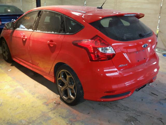 1FADP3L97DL364676 - 2013 FORD FOCUS ST RED photo 3