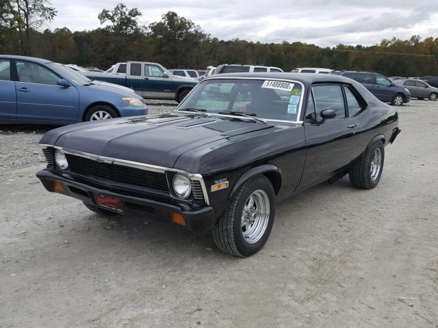 114271W277181 - 1971 CHEVROLET NOVA BLACK photo 2