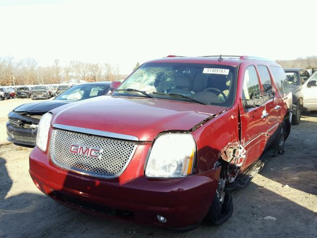 1GKFK66847J330026 - 2007 GMC YUKON XL D RED photo 2