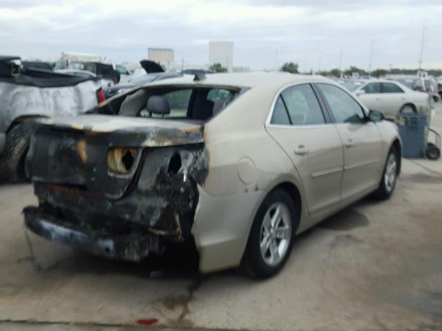 1G11B5SL8EF240204 - 2014 CHEVROLET MALIBU LS ოქროსფერი ფოტო 4