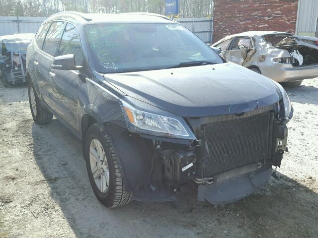 1GNKRGKD4EJ276696 - 2014 CHEVROLET TRAVERSE L GRAY photo 1