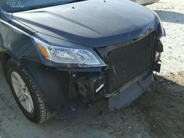 1GNKRGKD4EJ276696 - 2014 CHEVROLET TRAVERSE L GRAY photo 9