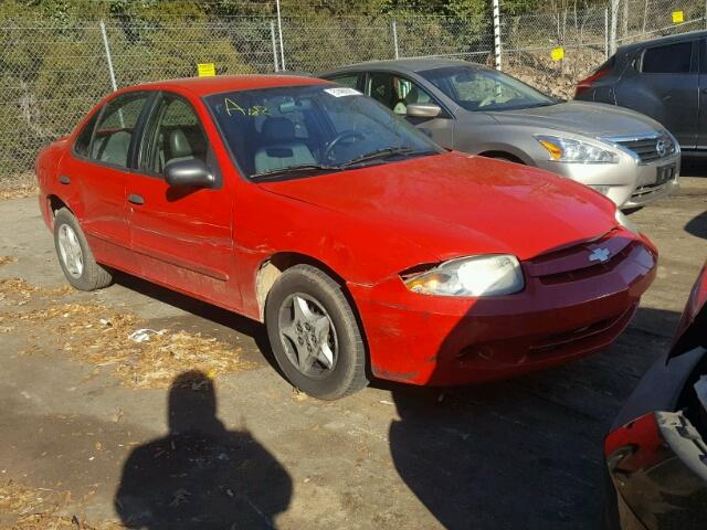 1G1JC52F457173280 - 2005 CHEVROLET CAVALIER RED photo 1