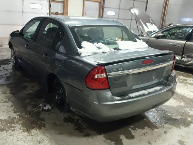 1G1ZT54825F287253 - 2005 CHEVROLET MALIBU LS GRAY photo 3