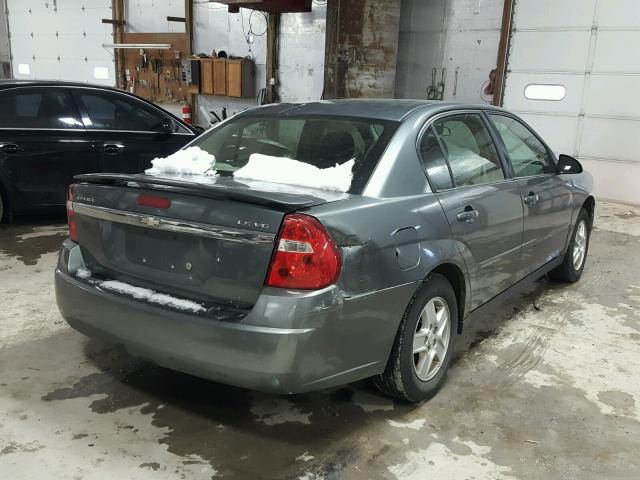 1G1ZT54825F287253 - 2005 CHEVROLET MALIBU LS GRAY photo 4