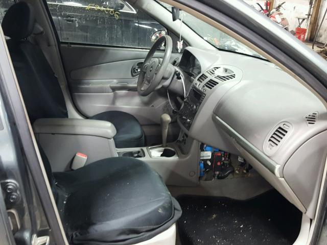 1G1ZT54825F287253 - 2005 CHEVROLET MALIBU LS GRAY photo 5