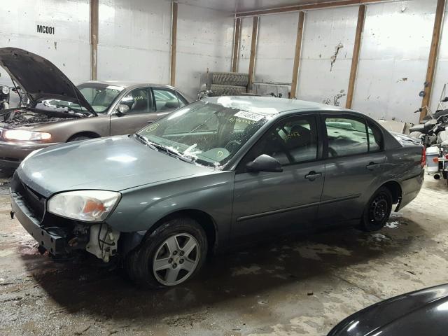 1G1ZT54825F287253 - 2005 CHEVROLET MALIBU LS GRAY photo 9