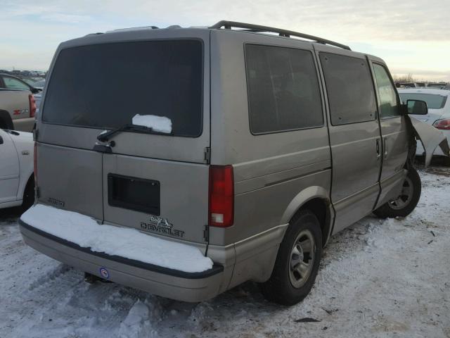 1GNEL19X12B148787 - 2002 CHEVROLET ASTRO GRAY photo 4