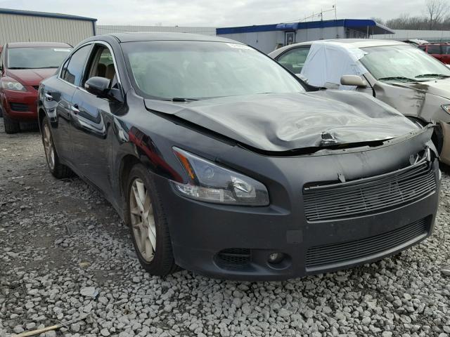 1N4AA5AP0BC859588 - 2011 NISSAN MAXIMA S BLACK photo 1