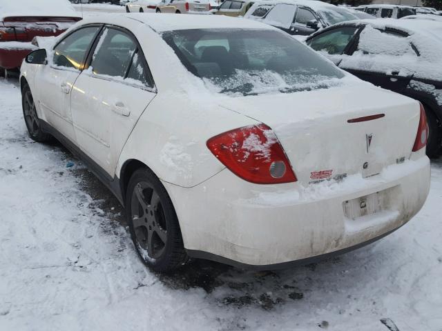 1G2ZG58N874152261 - 2007 PONTIAC G6 BASE WHITE photo 3