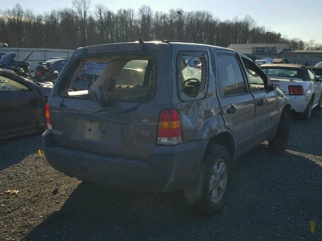 1FMYU93196KA83873 - 2006 FORD ESCAPE XLT GRAY photo 4