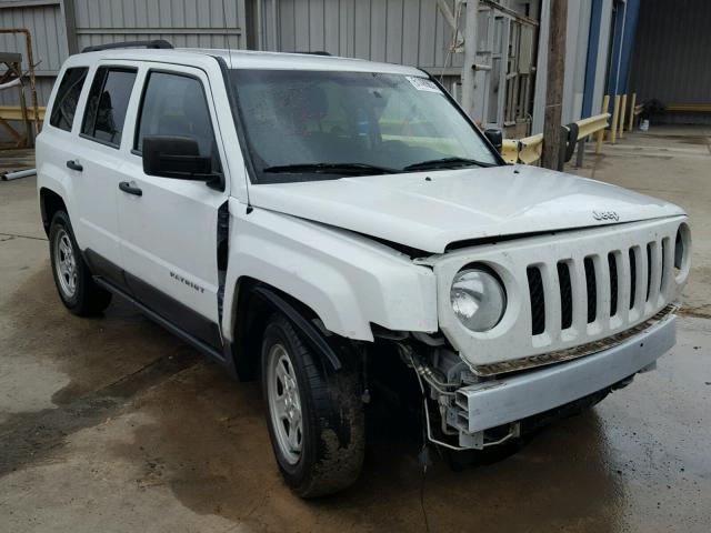 1C4NJPBA2ED553198 - 2014 JEEP PATRIOT SP WHITE photo 1