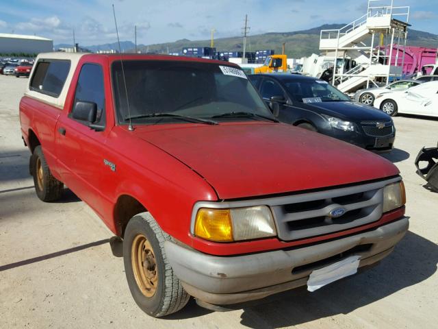 1FTCR10A0TUC48229 - 1996 FORD RANGER RED photo 1