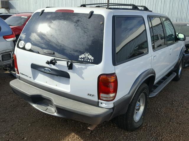 1FMZU63E5YZC63738 - 2000 FORD EXPLORER X WHITE photo 4