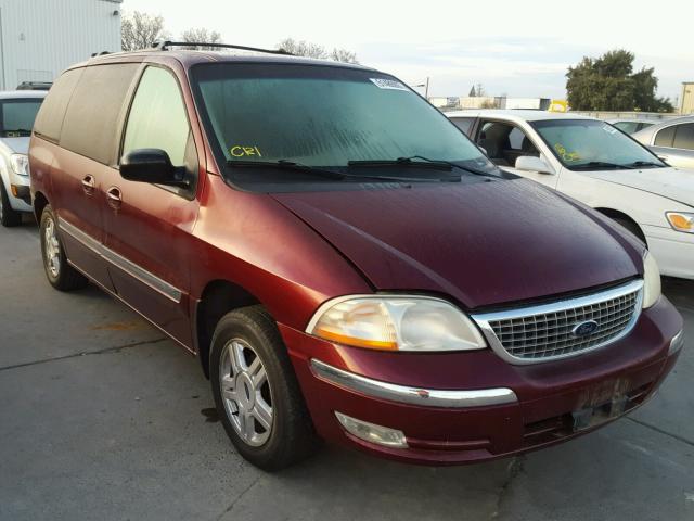 2FMZA52401BB29109 - 2001 FORD WINDSTAR S BURGUNDY photo 1