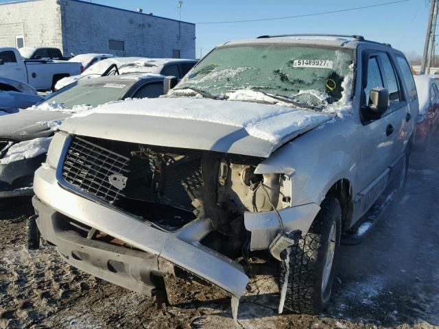 1FMPU16L84LB81679 - 2004 FORD EXPEDITION SILVER photo 2