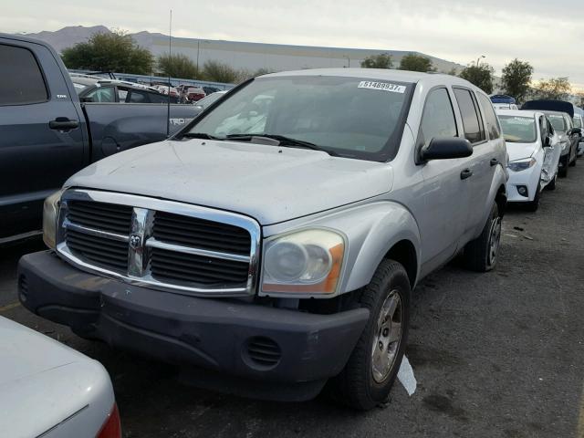 1D4HD38K94F121341 - 2004 DODGE DURANGO ST SILVER photo 2