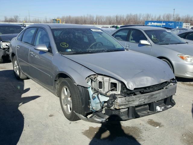 2G1WT58K079414599 - 2007 CHEVROLET IMPALA LT SILVER photo 1