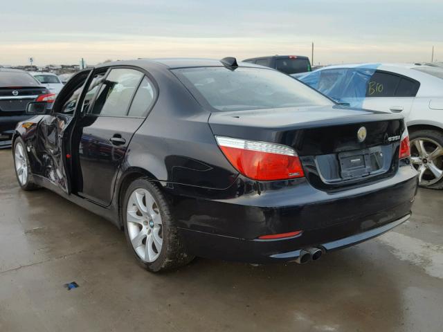 WBANW13538CN56229 - 2008 BMW 535 I BLACK photo 3