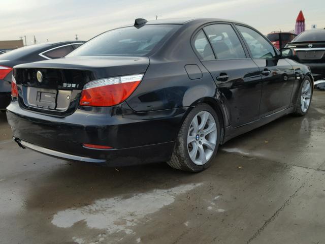 WBANW13538CN56229 - 2008 BMW 535 I BLACK photo 4