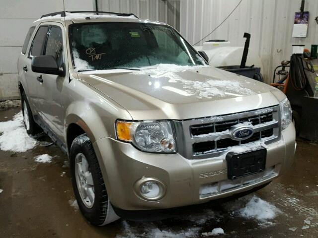 1FMCU9DGXAKC16873 - 2010 FORD ESCAPE XLT GOLD photo 1