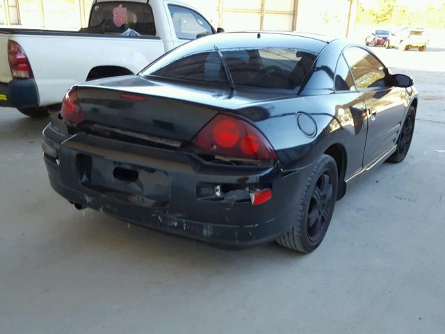 4A3AC54L4YE027601 - 2000 MITSUBISHI ECLIPSE GT BLACK photo 4