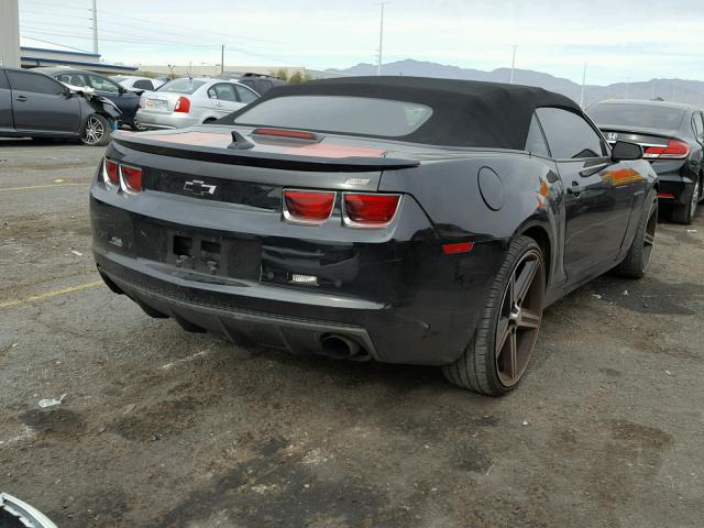 2G1FK3DJ6B9204702 - 2011 CHEVROLET CAMARO 2SS BLACK photo 4