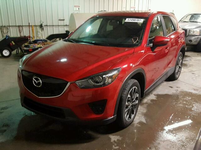 JM3KE4DY0G0724080 - 2016 MAZDA CX-5 GT RED photo 2