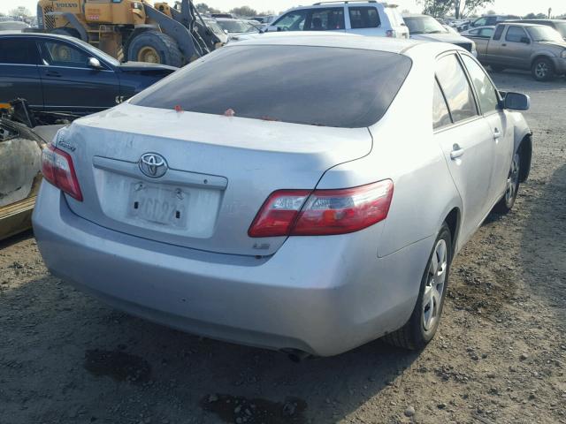 4T1BE46K77U124064 - 2007 TOYOTA CAMRY NEW SILVER photo 4