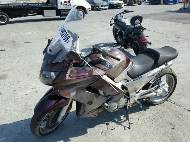 JYARP15Y37A000565 - 2007 YAMAHA FJR1300 MAROON photo 2