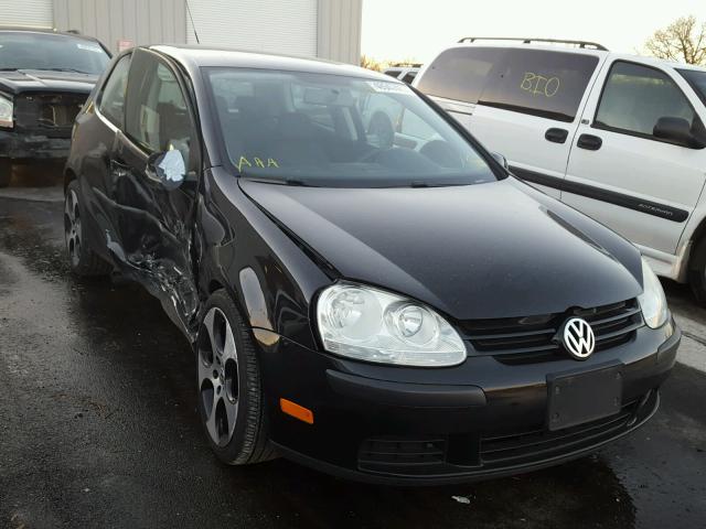 WVWBA71K29W080393 - 2009 VOLKSWAGEN RABBIT BLACK photo 1