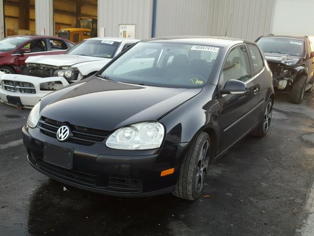 WVWBA71K29W080393 - 2009 VOLKSWAGEN RABBIT BLACK photo 2