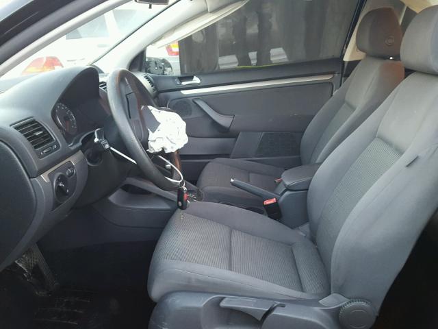 WVWBA71K29W080393 - 2009 VOLKSWAGEN RABBIT BLACK photo 5