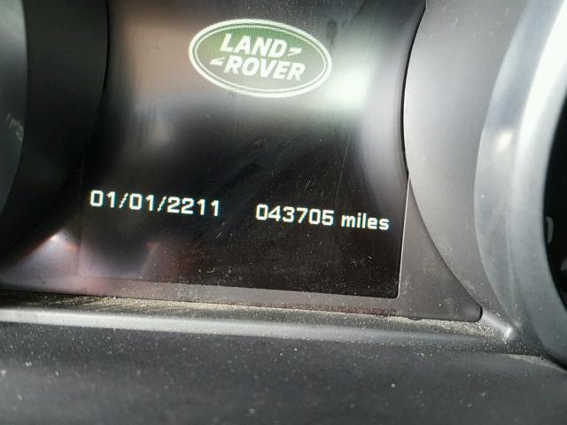 SALVT1BG4EH900169 - 2014 LAND ROVER RANGE ROVE WHITE photo 8