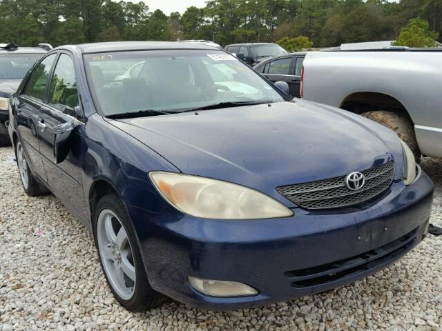 4T1BE32K34U363025 - 2004 TOYOTA CAMRY LE BLUE photo 1