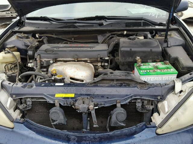 4T1BE32K34U363025 - 2004 TOYOTA CAMRY LE BLUE photo 7