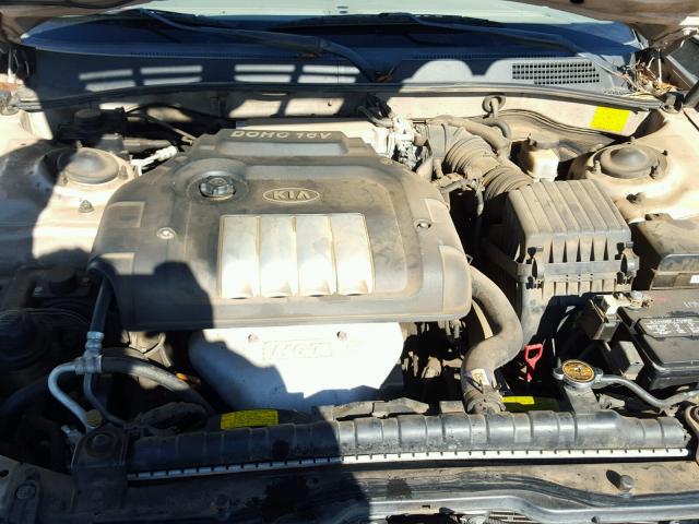 KNAGD126845317461 - 2004 KIA OPTIMA LX SILVER photo 7