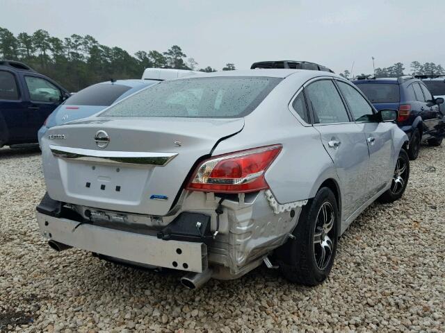 1N4AL3AP8DC131437 - 2013 NISSAN ALTIMA 2.5 SILVER photo 4