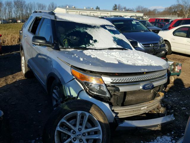 1FM5K8D80FGB64133 - 2015 FORD EXPLORER X SILVER photo 1