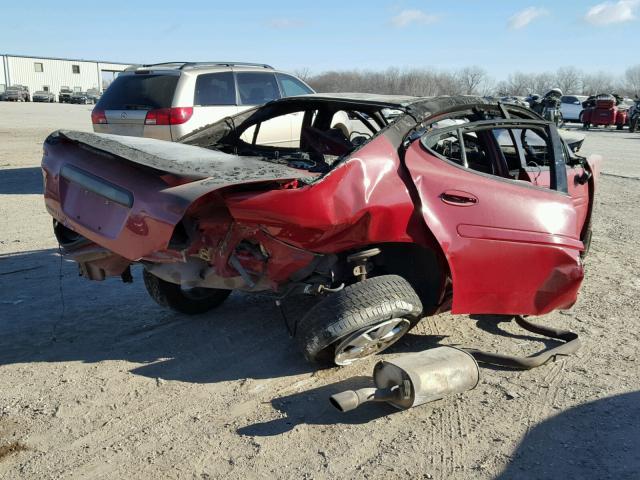 2G2WP552181145453 - 2008 PONTIAC GRAND PRIX RED photo 4