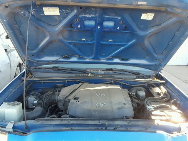 5TETU62N96Z146225 - 2006 TOYOTA TACOMA PRE BLUE photo 7