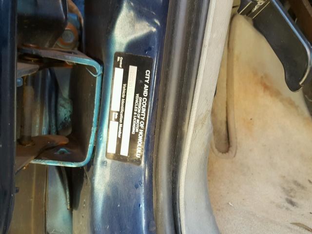 1GNCS13X44K104997 - 2004 CHEVROLET BLAZER BLUE photo 10