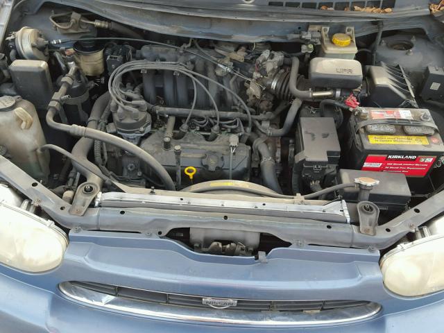 4N2XN11T9XD804876 - 1999 NISSAN QUEST SE BLUE photo 7